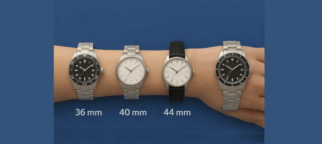 Cómo elegir el tamaño de reloj ideal según tu muñeca