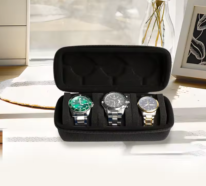|Estuche Rígido para 3 Relojes|