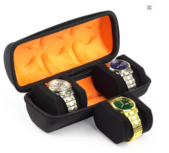 |Estuche Rígido para 3 Relojes|