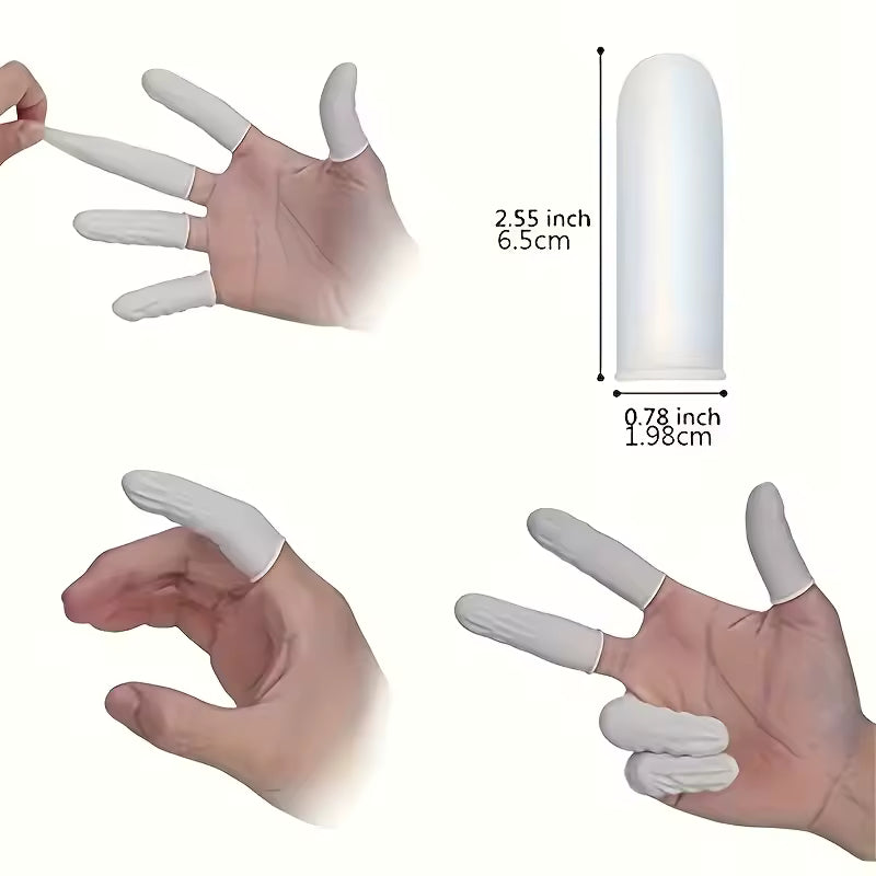 Dediles de Látex Desechables x100