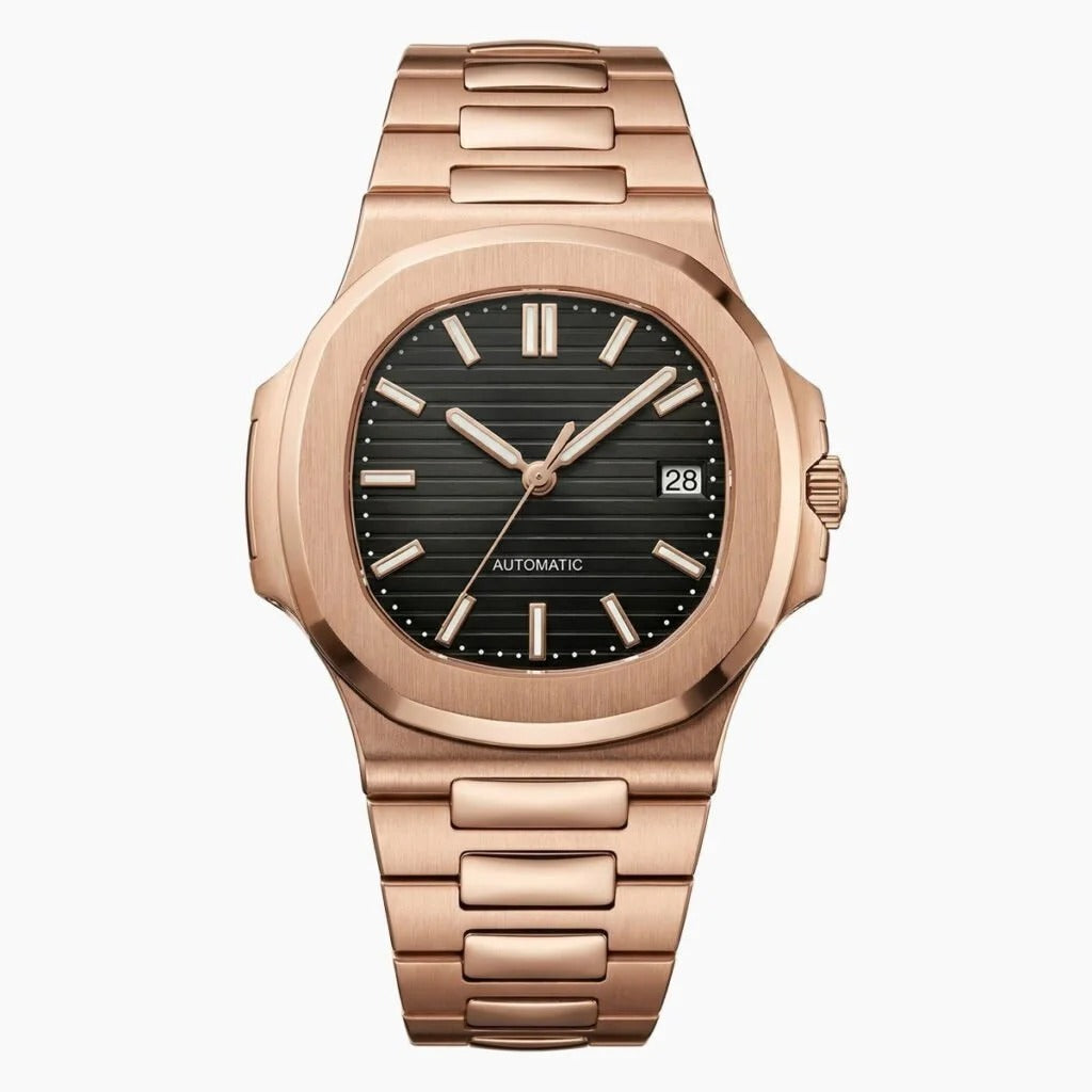 Nautiko Black Rose Gold