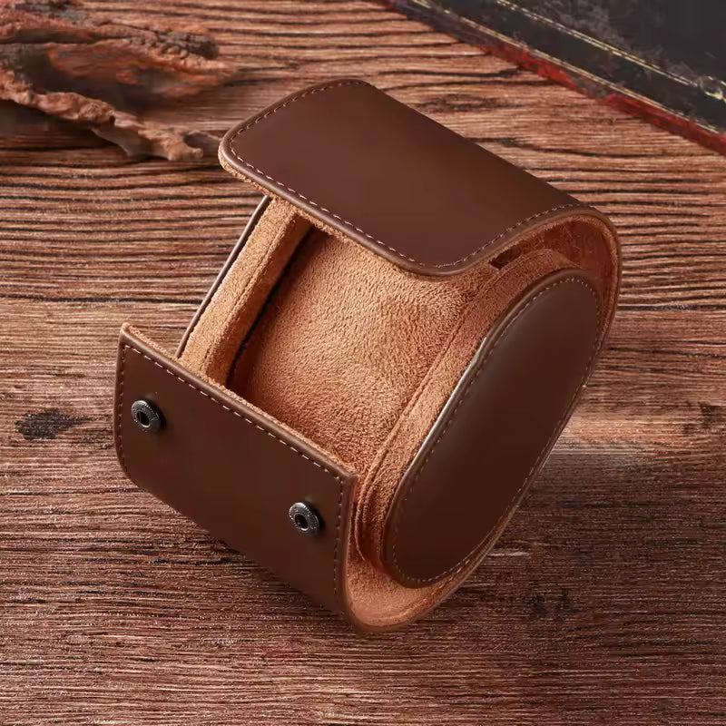 |Estuche Cuero para 1 Reloj|