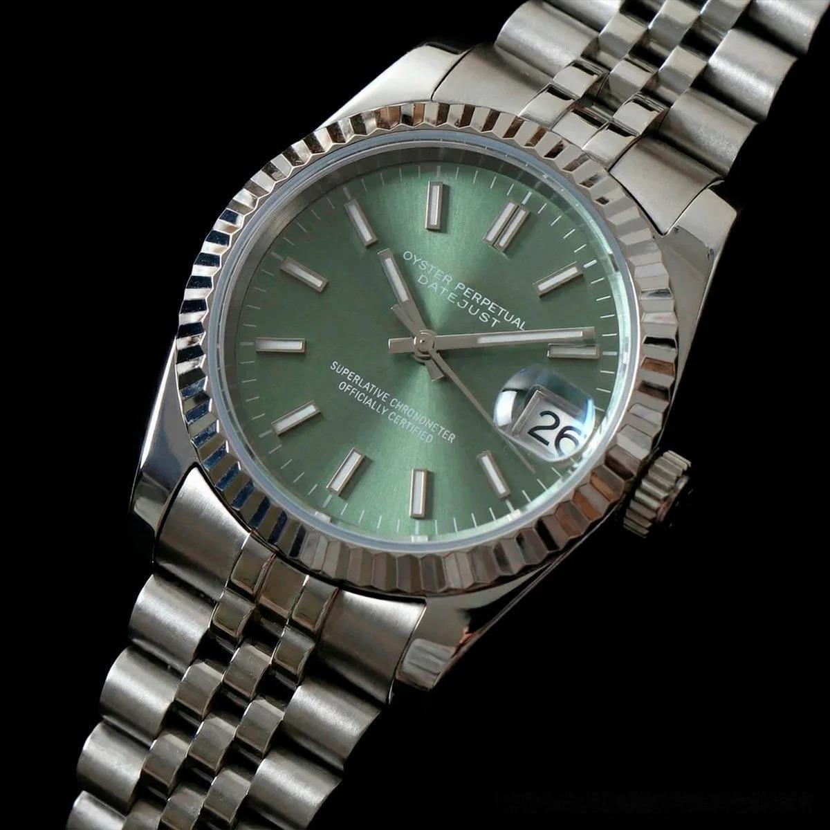 DateJust Mint Green