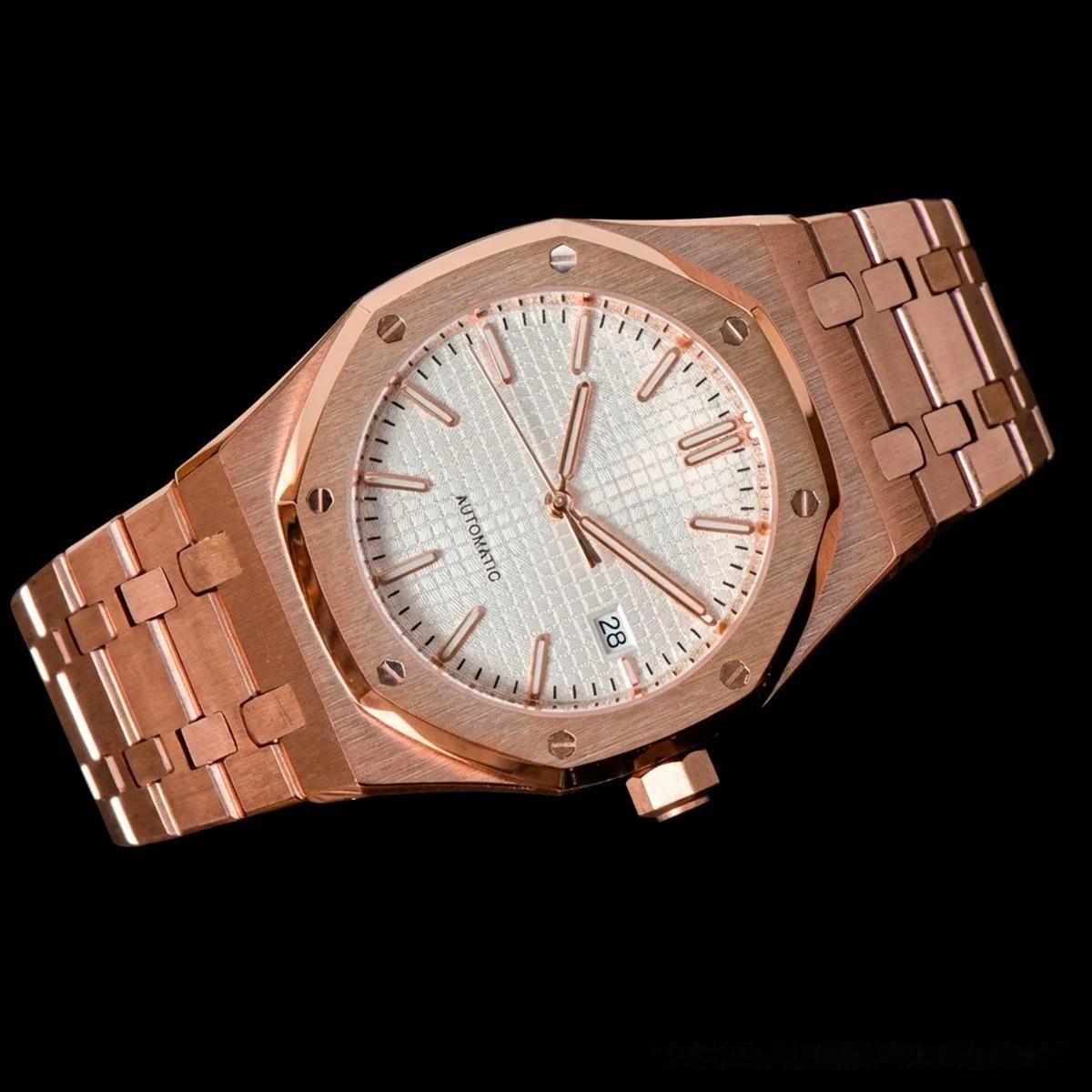 Royal Oak White Rose Gold