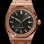 Royal Oak Black Rose Gold